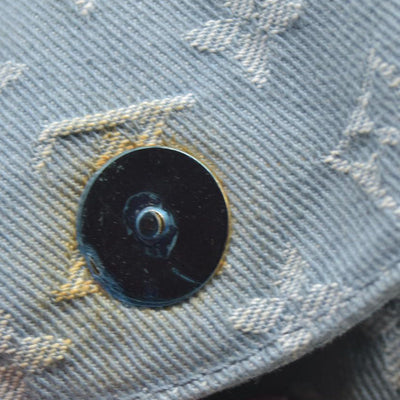 $2000 Louis Vuitton Denim Daily GM Blue Clair