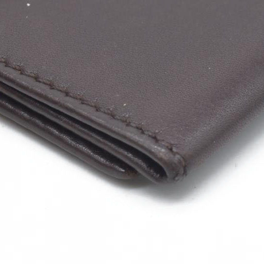 GUCCI Double G Leather 6 Ring Key Case Brown