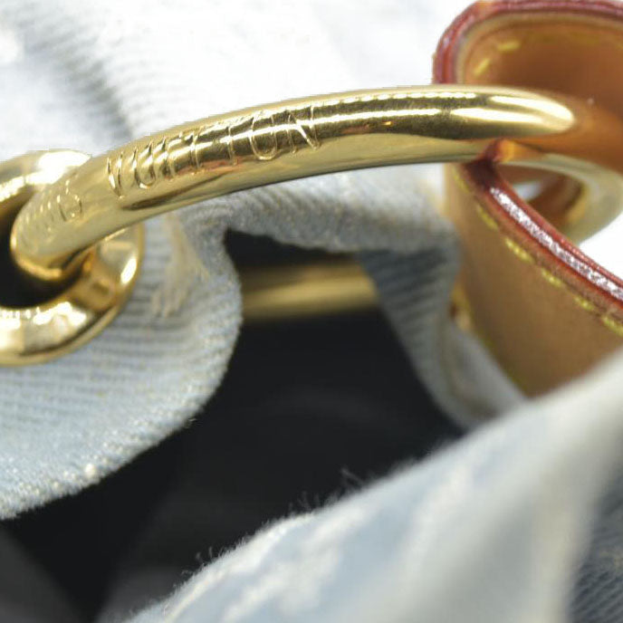 $2000 Louis Vuitton Denim Daily GM Blue Clair