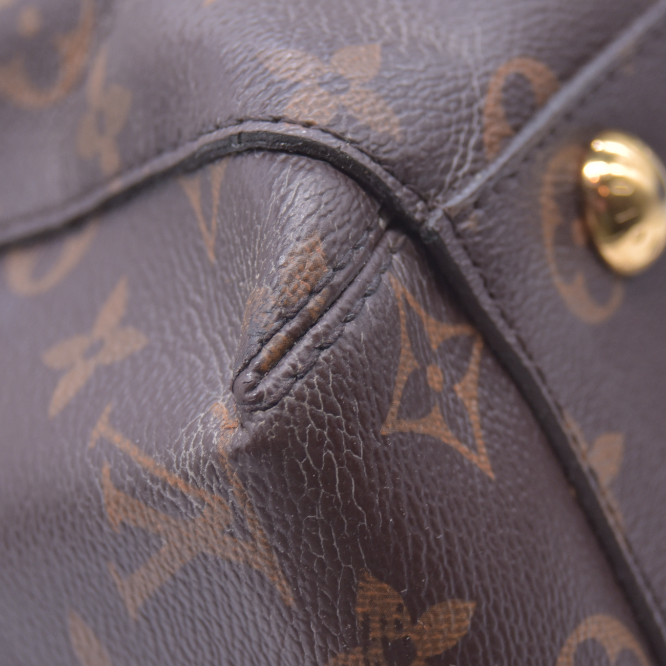 $2910 2015 Louis Vuitton Monogram Montaigne MM CA3115