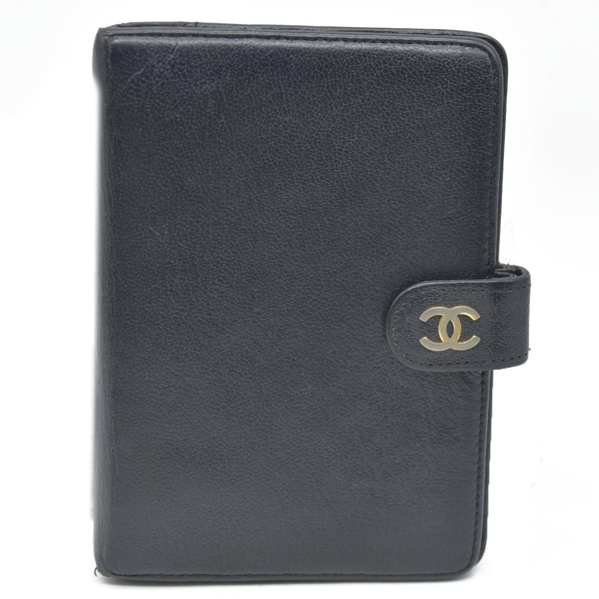 CHANEL CC  Leather Agenda Planner Notebook Cover