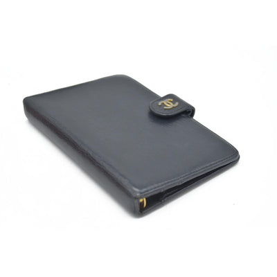 CHANEL CC  Leather Agenda Planner Notebook Cover