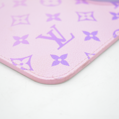 RFID Louis Vuitton Monogram Spring In The City Neverfull MM GM Pochette Sunrise Pastel