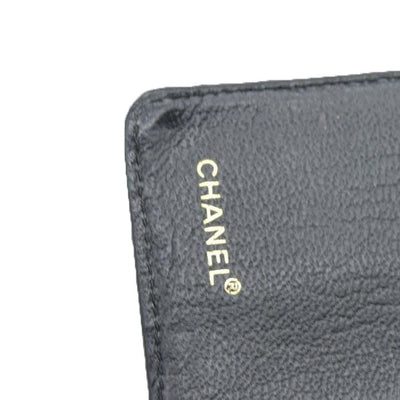 CHANEL CC  Leather Agenda Planner Notebook Cover