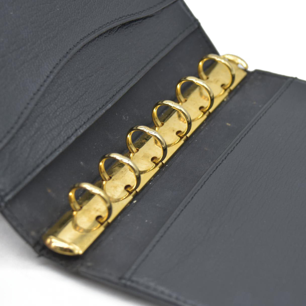 CHANEL CC  Leather Agenda Planner Notebook Cover