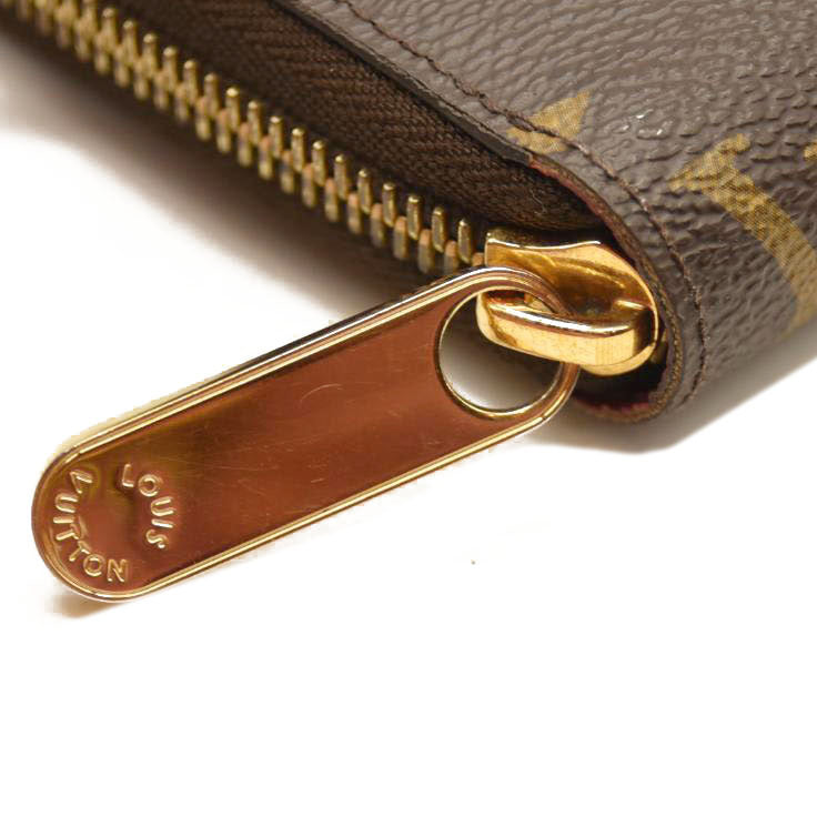 Louis Vuitton  Monogram Zippy Wallet Fuchsia GI0187
