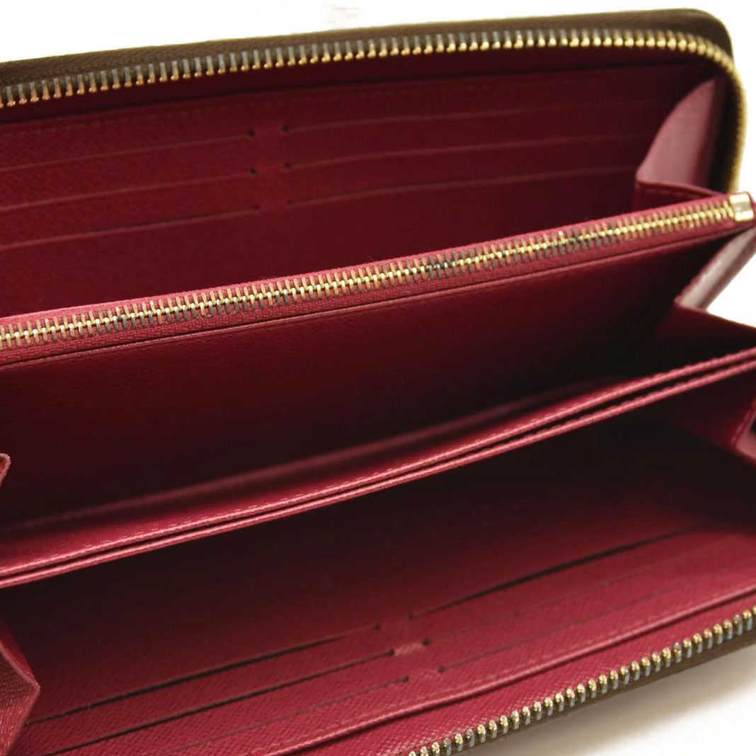 Louis Vuitton  Monogram Zippy Wallet Fuchsia GI0187