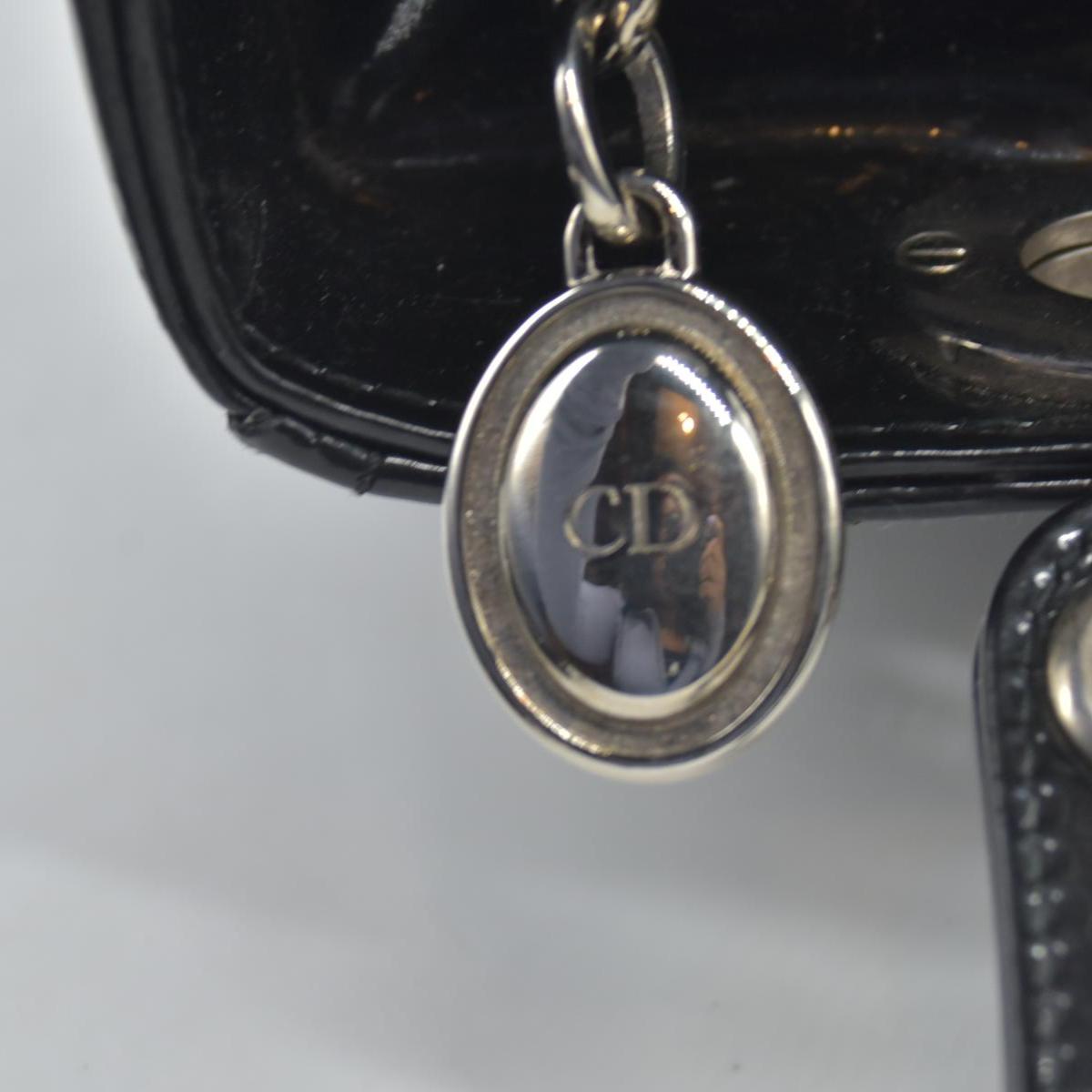 $6700 CHRISTIAN DIOR Cannage Medium Lady Dior Black