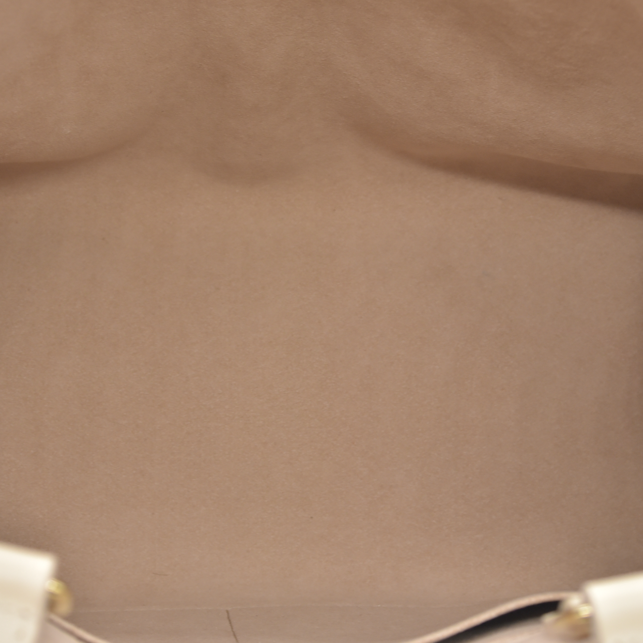 $3500 Louis Vuitton Rose Trianon/Creme Monogram Giant Empreinte Leather Onthego MM Bag