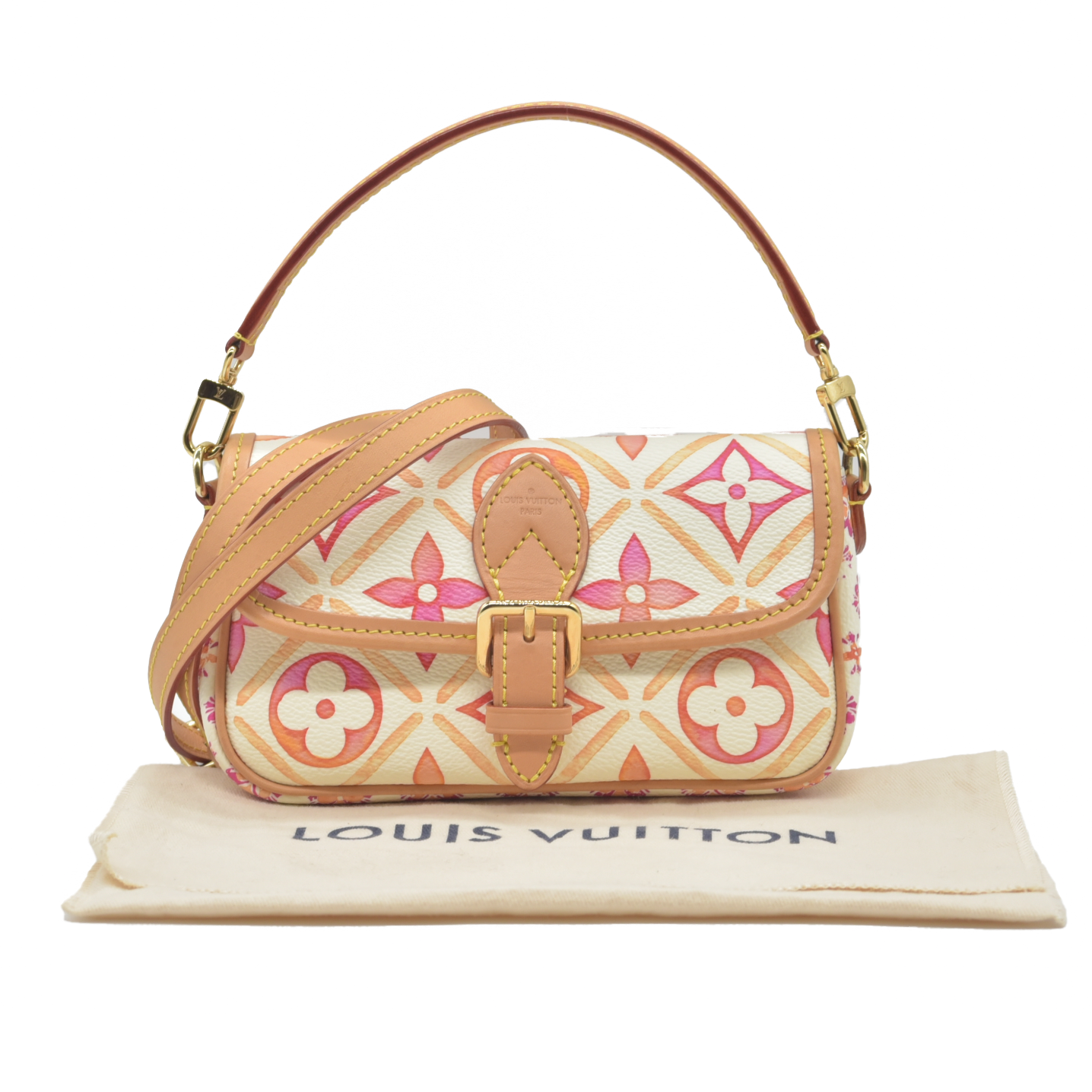 Louis Vuitton Monogram LV By the Pool Nano Diane Coral