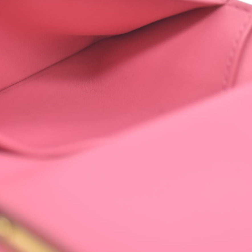 $935 Louis Vuitton Vernis French Purse Wallet Pink Viennois MI1005