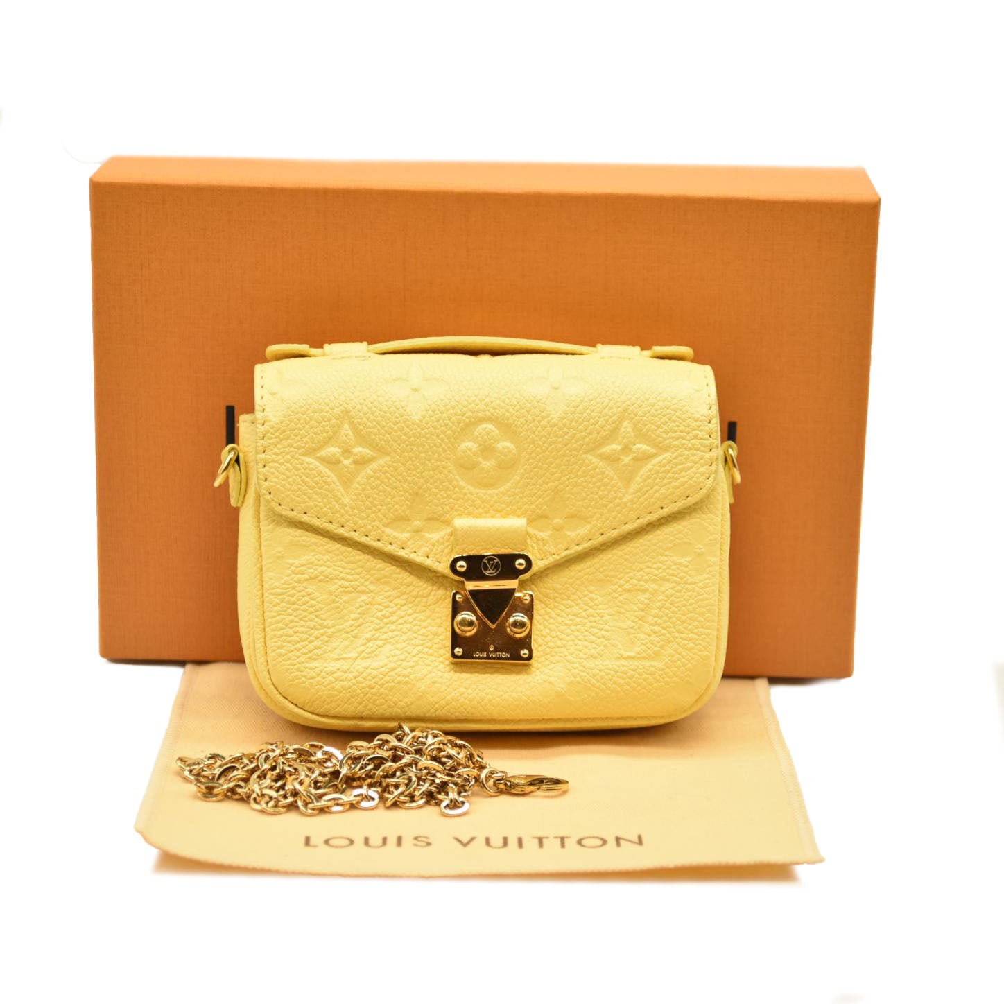 Louis Vuitton  Empreinte Micro Metis Jaune