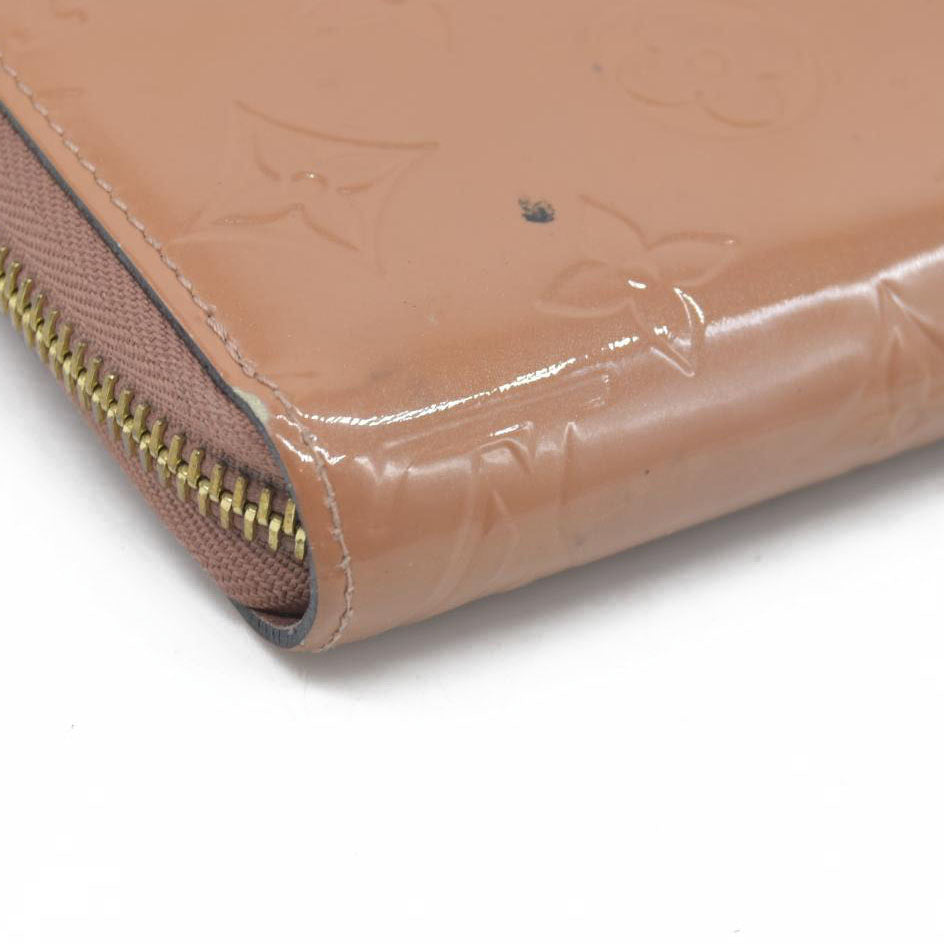 Louis Vuitton Monogram Vernis Zippy Zip Around Long Wallet