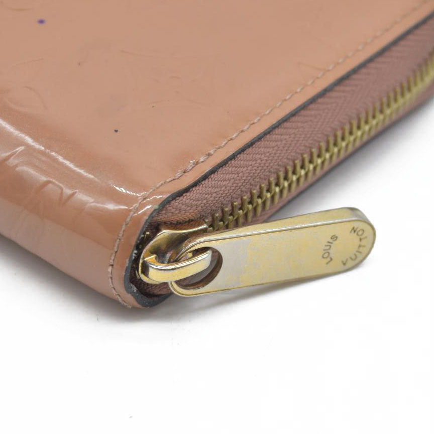 Louis Vuitton Monogram Vernis Zippy Zip Around Long Wallet