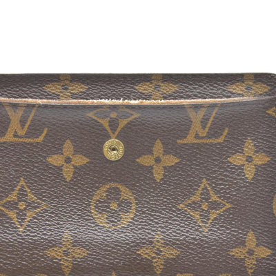 AUCTION $610 LOUIS VUITTON Monogram Alexandra Trifold Wallet CA4098