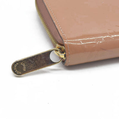 Louis Vuitton Monogram Vernis Zippy Zip Around Long Wallet