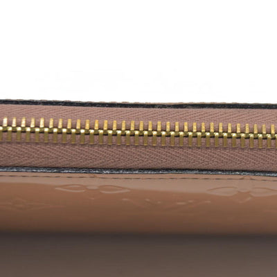 Louis Vuitton Monogram Vernis Zippy Zip Around Long Wallet
