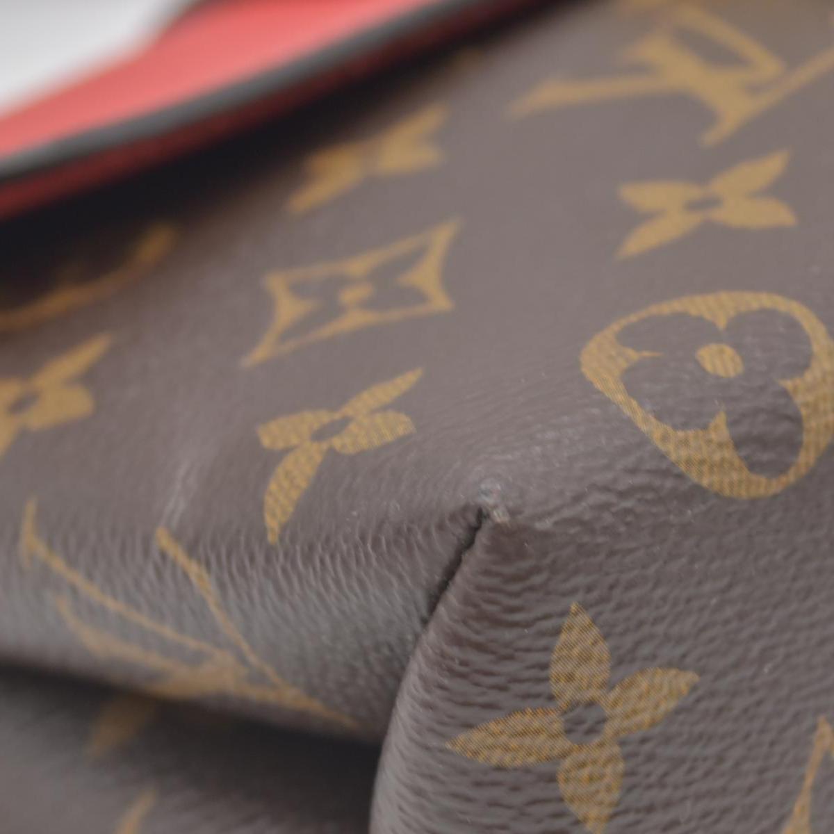 $2270 2019 Louis Vuitton Monogram Locky BB Coquelicot AA4199