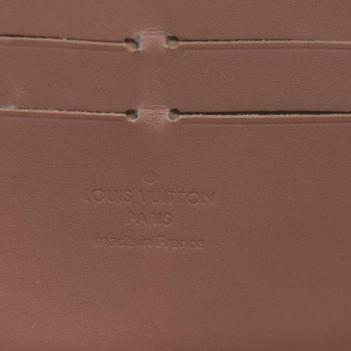 Louis Vuitton Monogram Vernis Zippy Zip Around Long Wallet