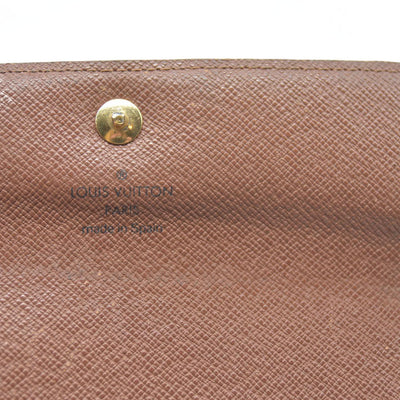 AUCTION $610 LOUIS VUITTON Monogram Alexandra Trifold Wallet CA4098