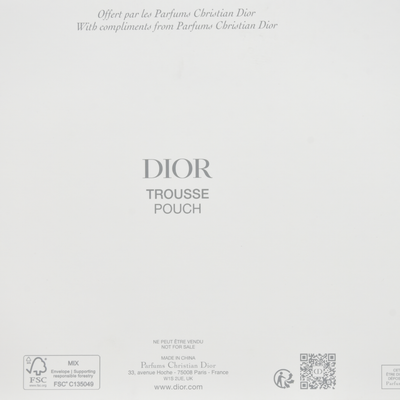 Dior Beauty GWP Red Patent Trousse Pouch – Embossed CD Logo Consignment