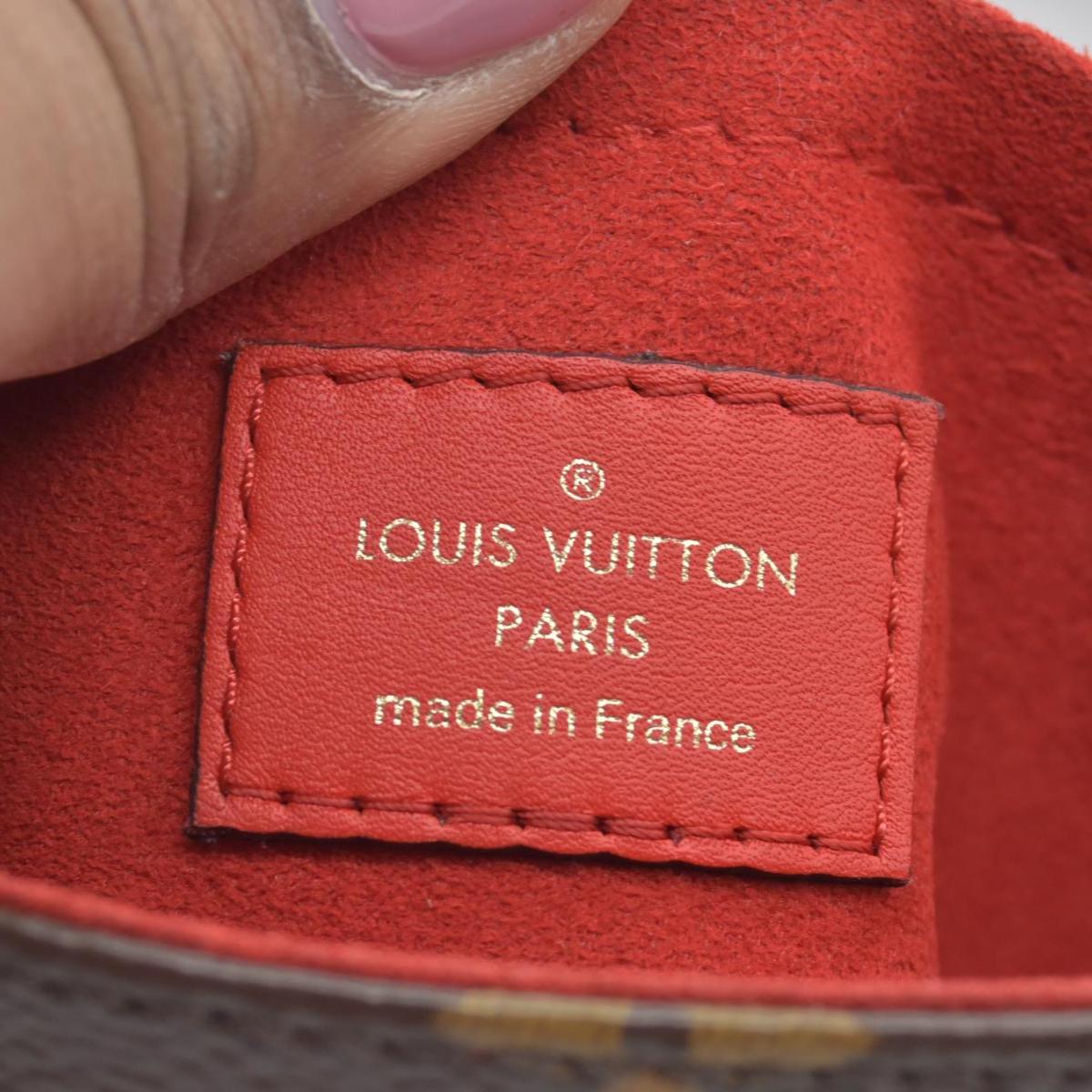 $2270 2019 Louis Vuitton Monogram Locky BB Coquelicot AA4199
