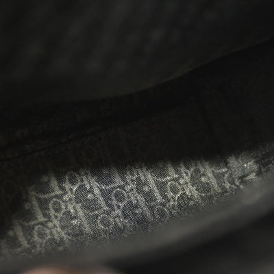 Christian Dior  Crinkled Patent Cannage Large Lady Dior Black