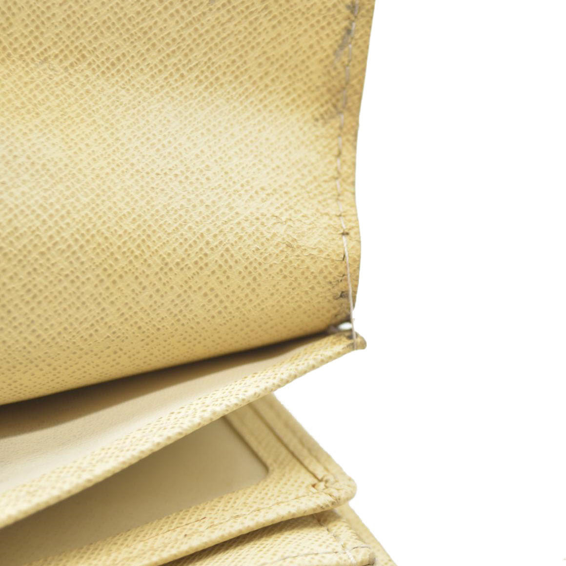 $610 Louis Vuitton Damier Azur Alexandra Trifold Wallet CA3008