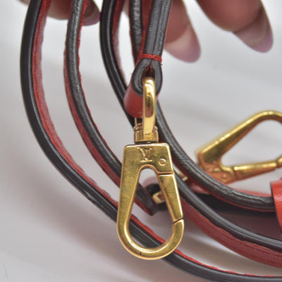 $2270 2019 Louis Vuitton Monogram Locky BB Coquelicot AA4199