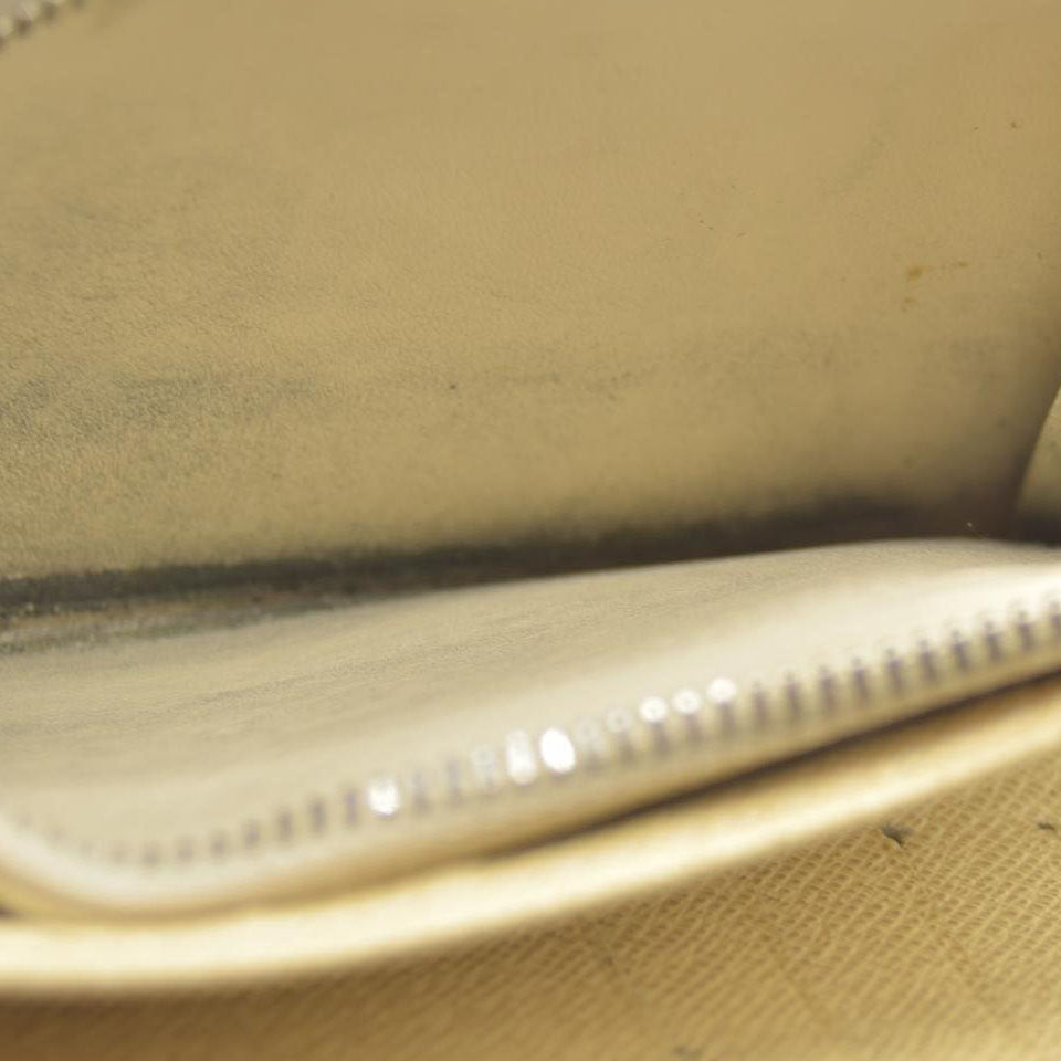 $610 Louis Vuitton Damier Azur Alexandra Trifold Wallet CA3008