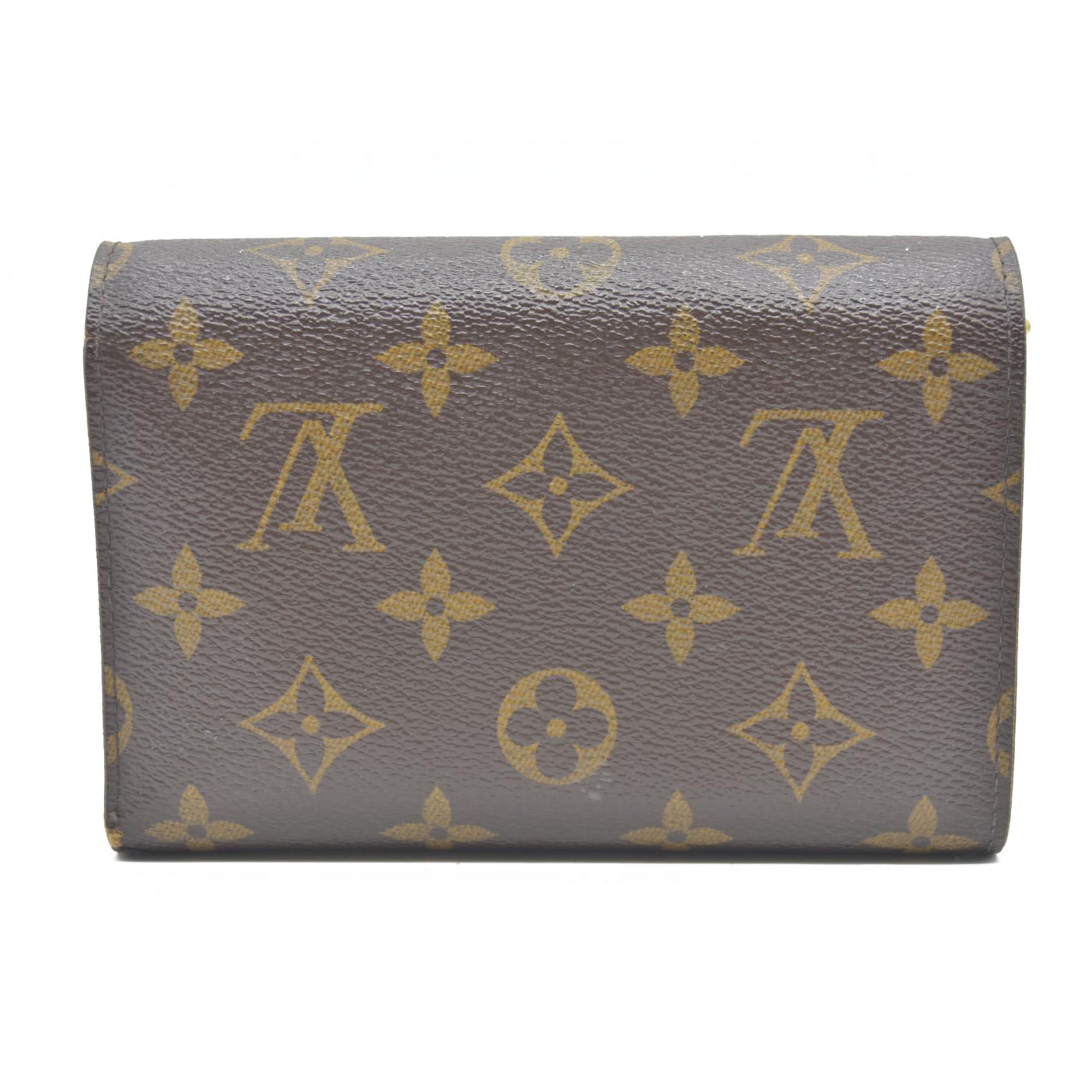AUCTION $610 LOUIS VUITTON Monogram Alexandra Trifold Wallet SP0027
