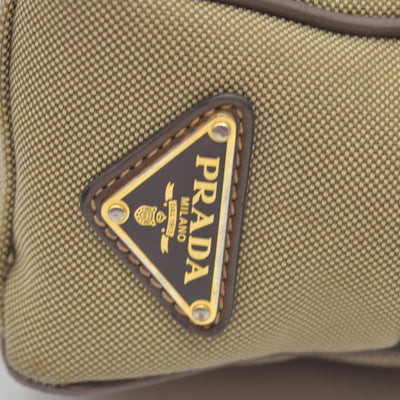 $1650 Prada Jacquard Logo Camera Bag Corda Bruciato