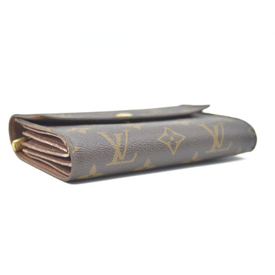 AUCTION $610 LOUIS VUITTON Monogram Alexandra Trifold Wallet SP0027