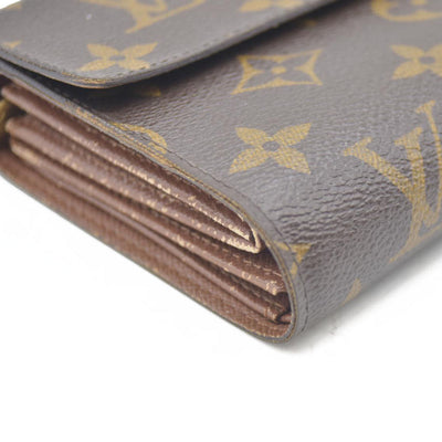 AUCTION $610 LOUIS VUITTON Monogram Alexandra Trifold Wallet SP0027