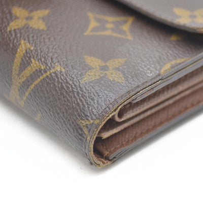 AUCTION $610 LOUIS VUITTON Monogram Alexandra Trifold Wallet SP0027