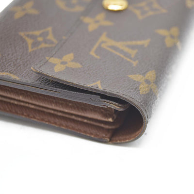 AUCTION $610 LOUIS VUITTON Monogram Alexandra Trifold Wallet SP0027