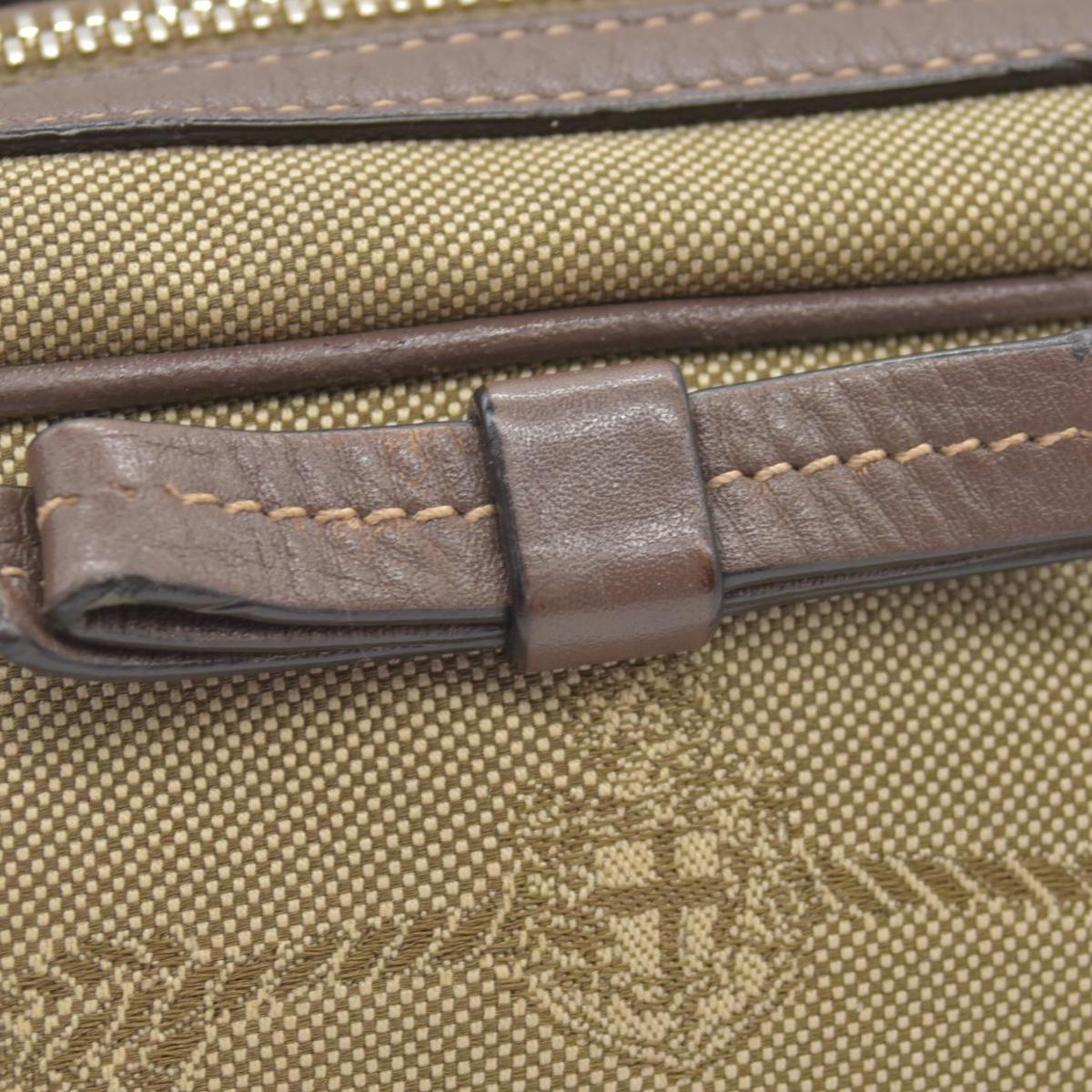 $1650 Prada Jacquard Logo Camera Bag Corda Bruciato