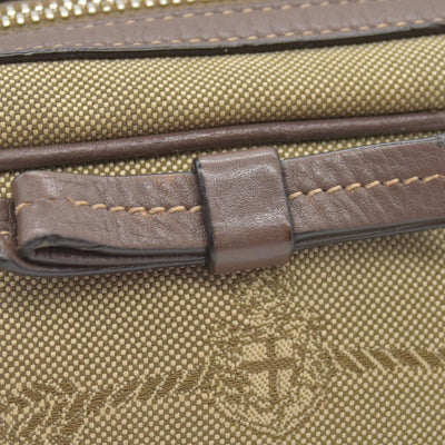 $1650 Prada Jacquard Logo Camera Bag Corda Bruciato