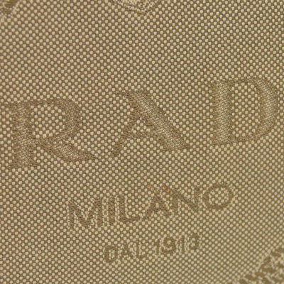 $1650 Prada Jacquard Logo Camera Bag Corda Bruciato