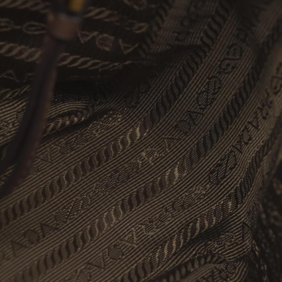 $1650 Prada Jacquard Logo Camera Bag Corda Bruciato