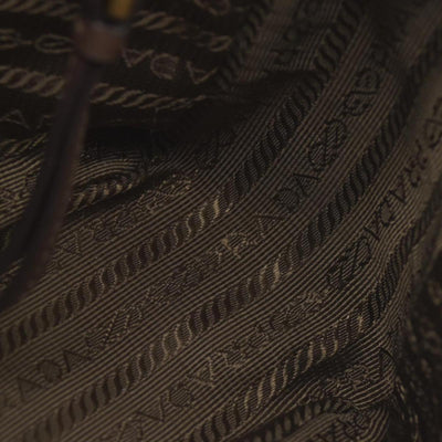 $1650 Prada Jacquard Logo Camera Bag Corda Bruciato