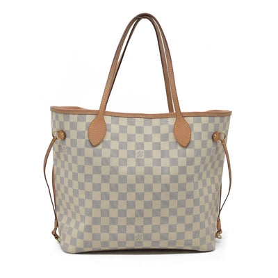 $2170 Louis Vuitton Damier Azur Neverfull SD2199
