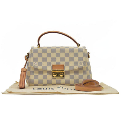 $2000 2018 Louis Vuitton Damier Azur Croisette FL2138