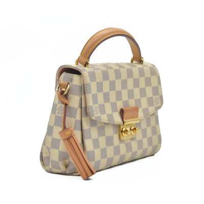 $2000 2018 Louis Vuitton Damier Azur Croisette FL2138