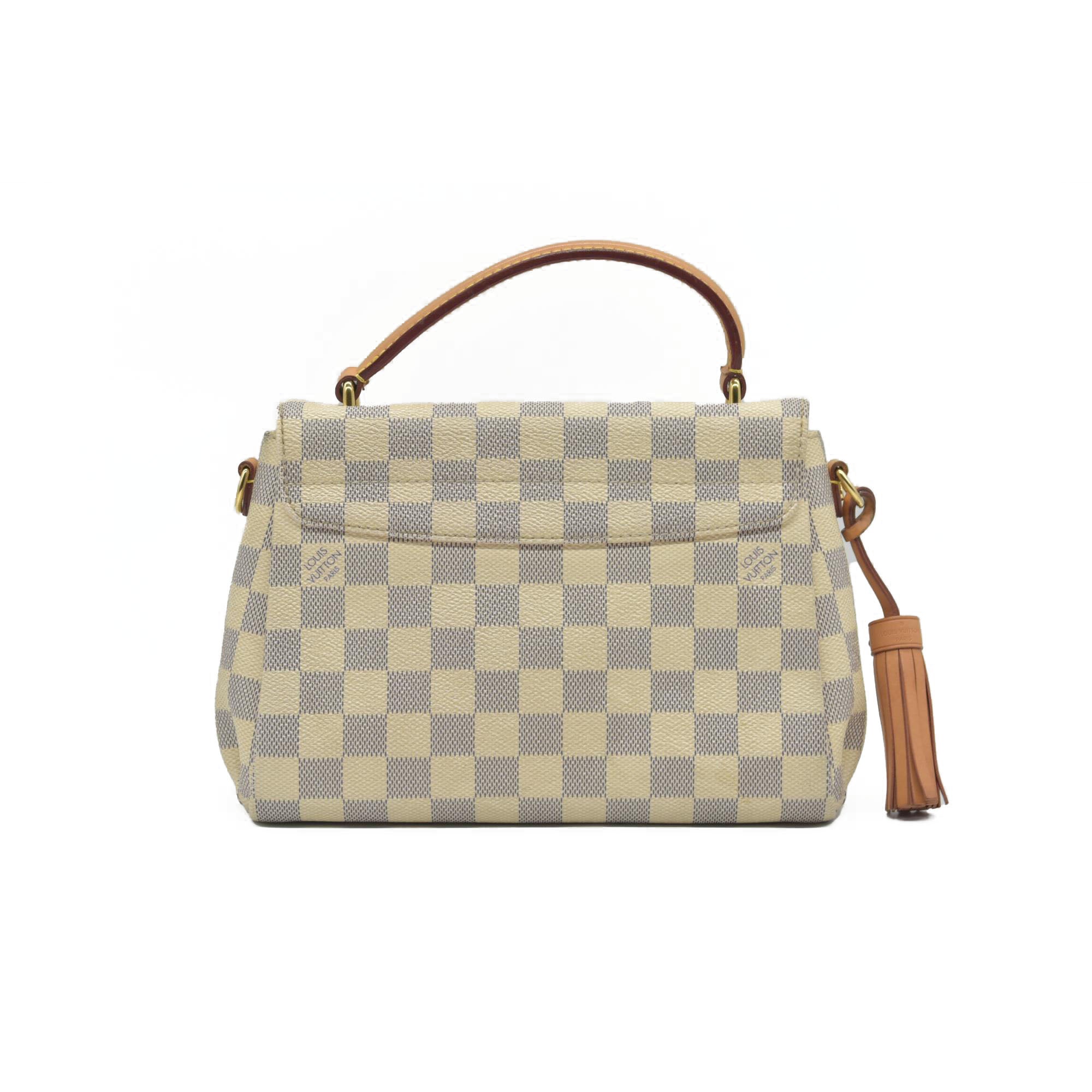 $2000 2018 Louis Vuitton Damier Azur Croisette FL2138