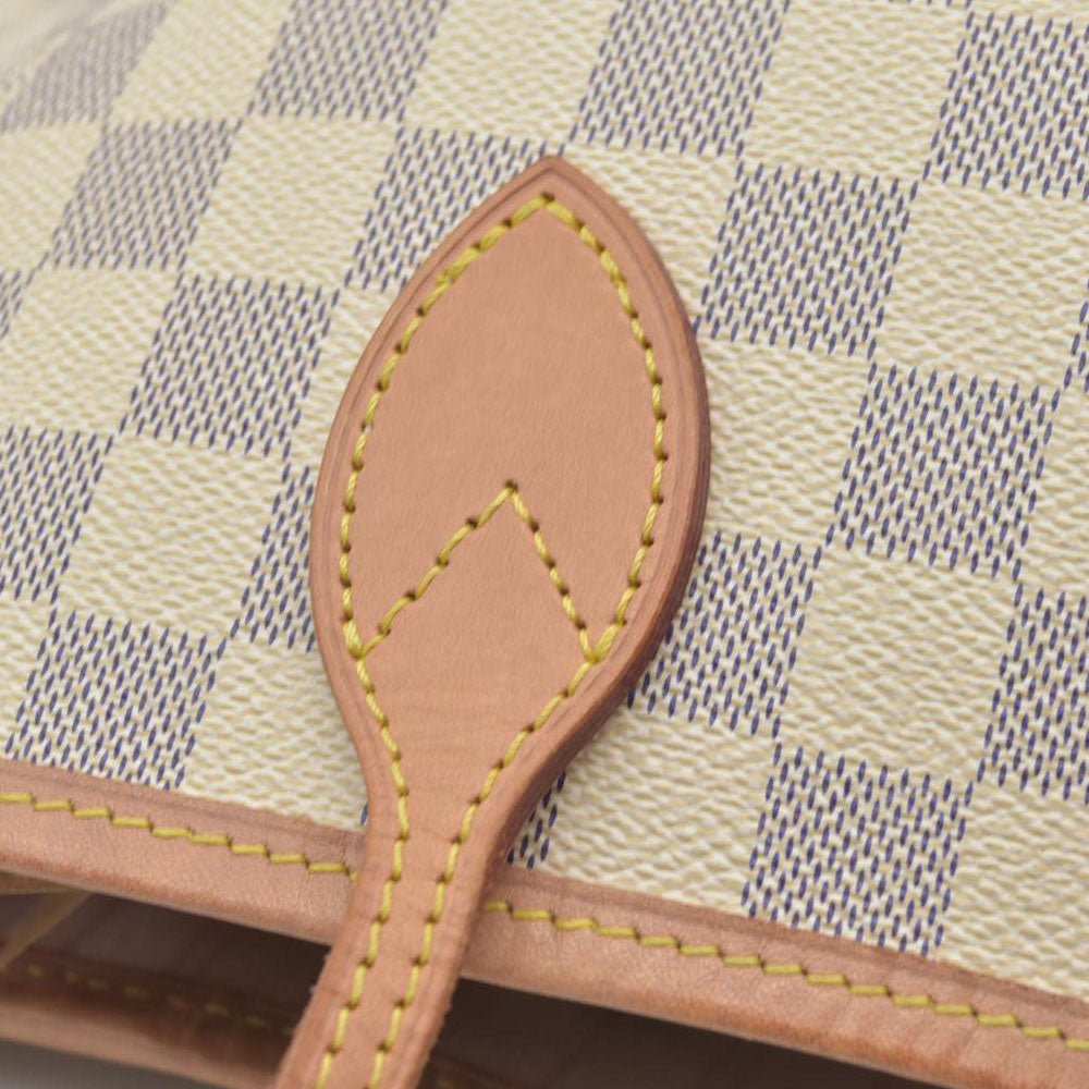 $2170 Louis Vuitton Damier Azur Neverfull SD2199