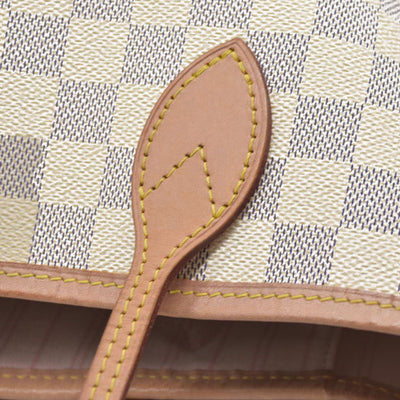 $2170 Louis Vuitton Damier Azur Neverfull SD2199