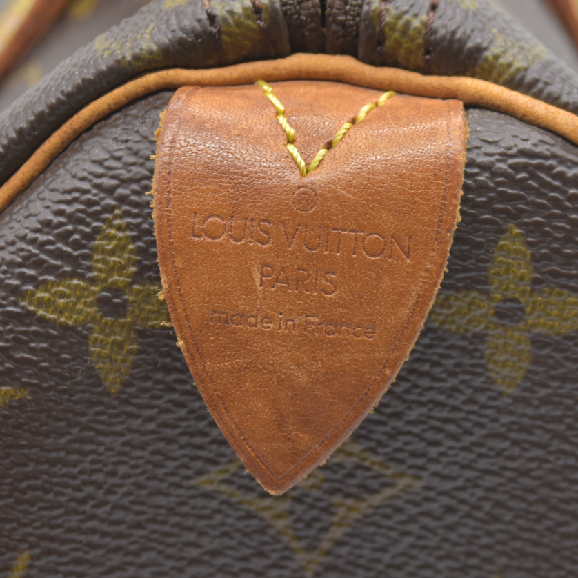 Louis Vuitton Speedy 25 Handbag Monogram Brown