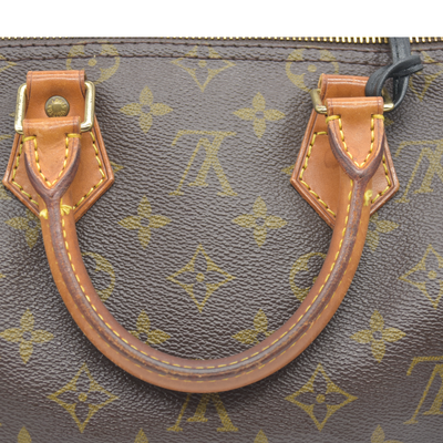 Louis Vuitton Speedy 25 Handbag Monogram Brown
