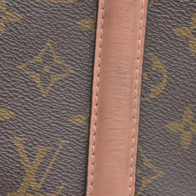$2560 2019 Louis Vuitton Soufflot BB Monogram Peach Shoulder Bag Cloth CA4129 10019424